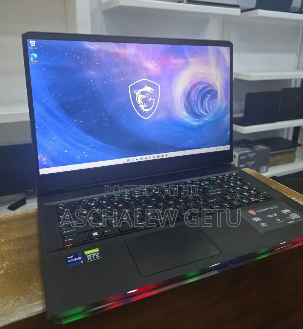 New Laptop MSI GP75 Leopard 16GB Intel Core I9 SSD 1T