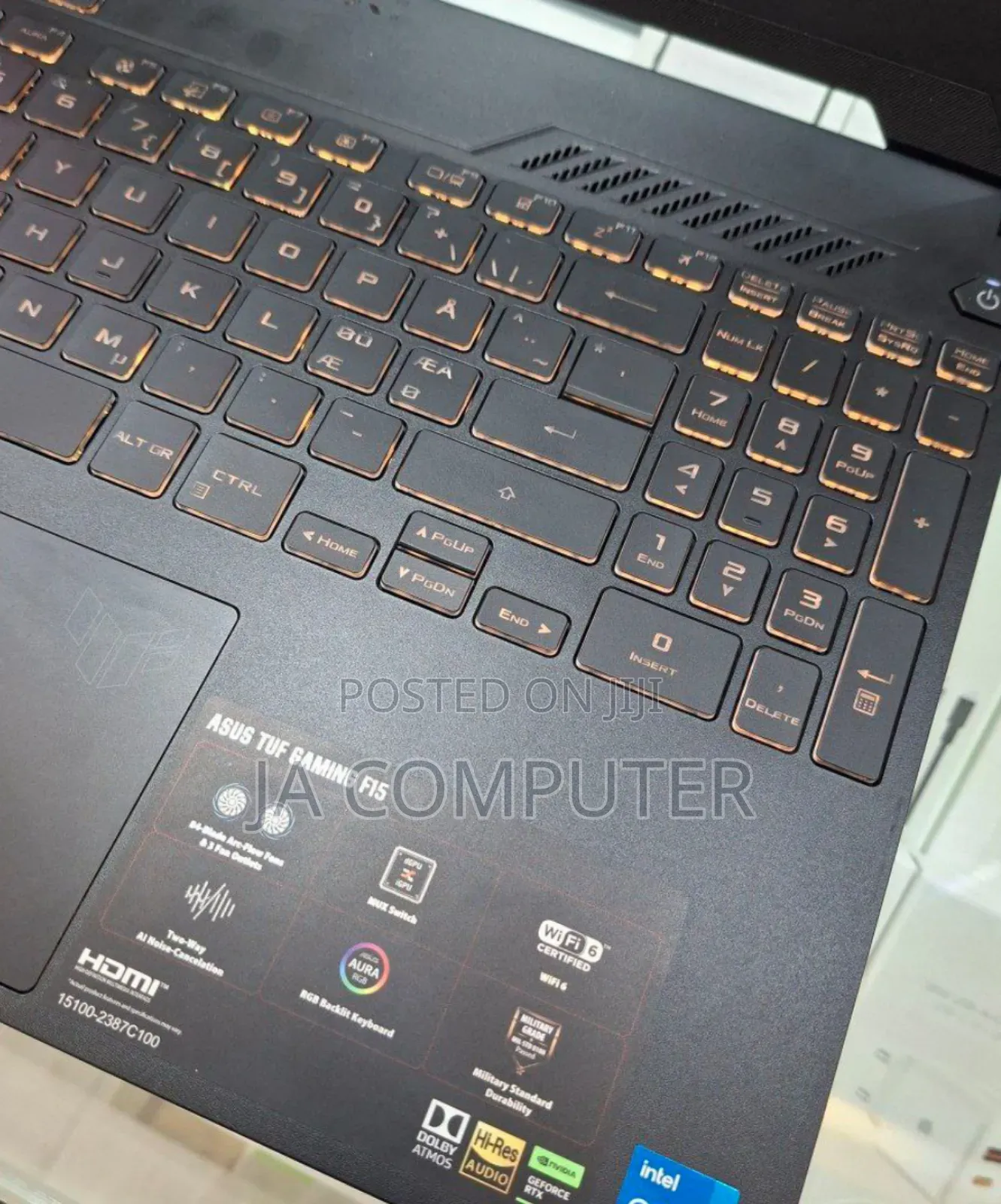 New Laptop Asus TUF Gaming A15 16GB Intel Core I5 SSD 512GB