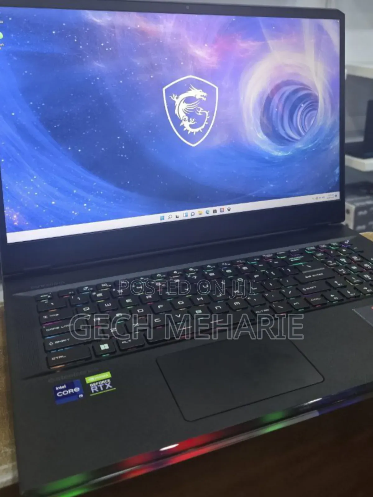 New Laptop MSI Raider GE78 16GB Intel Core I9 SSD 1T