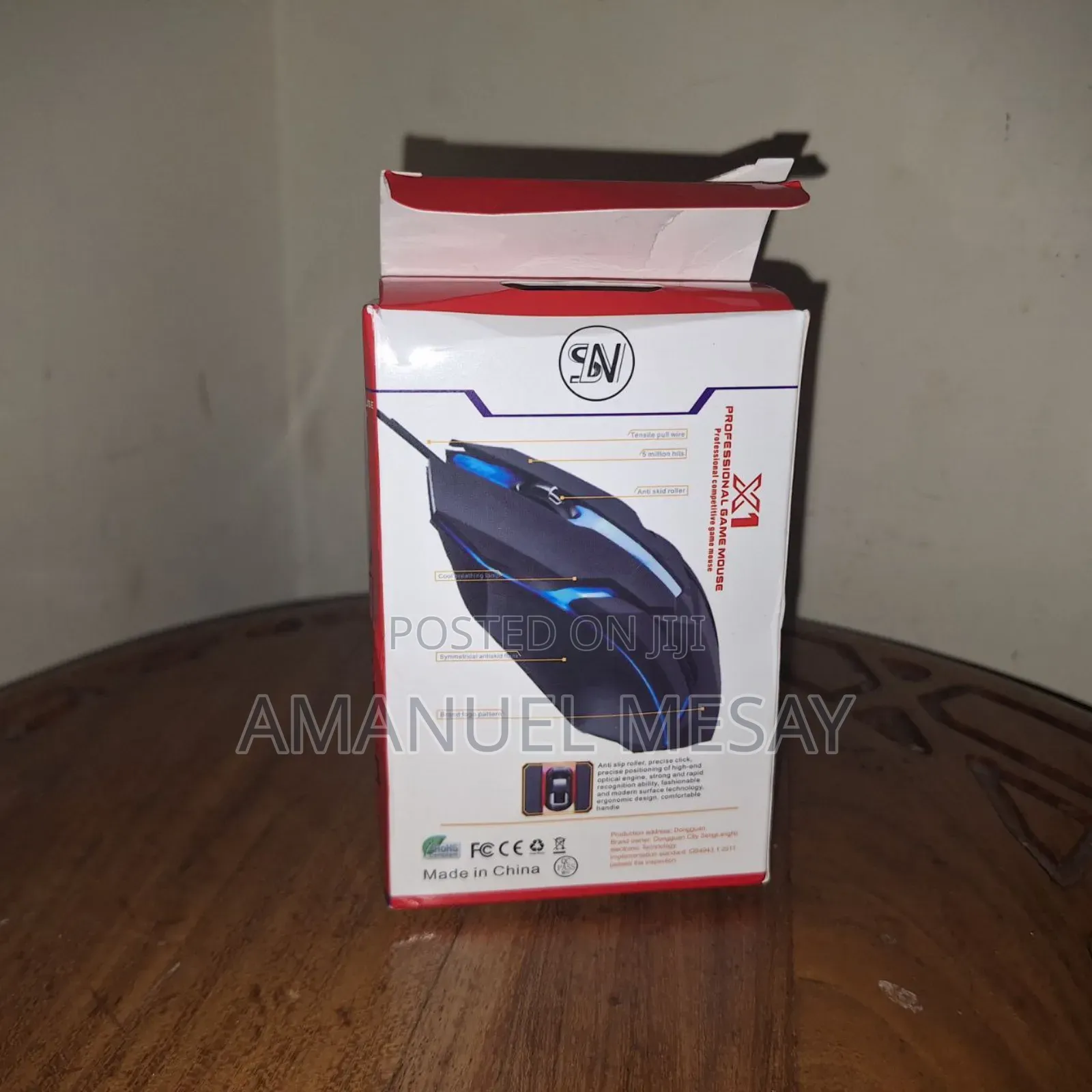 X1 Wired Gaming Mouse – RGB Lights | Brand New