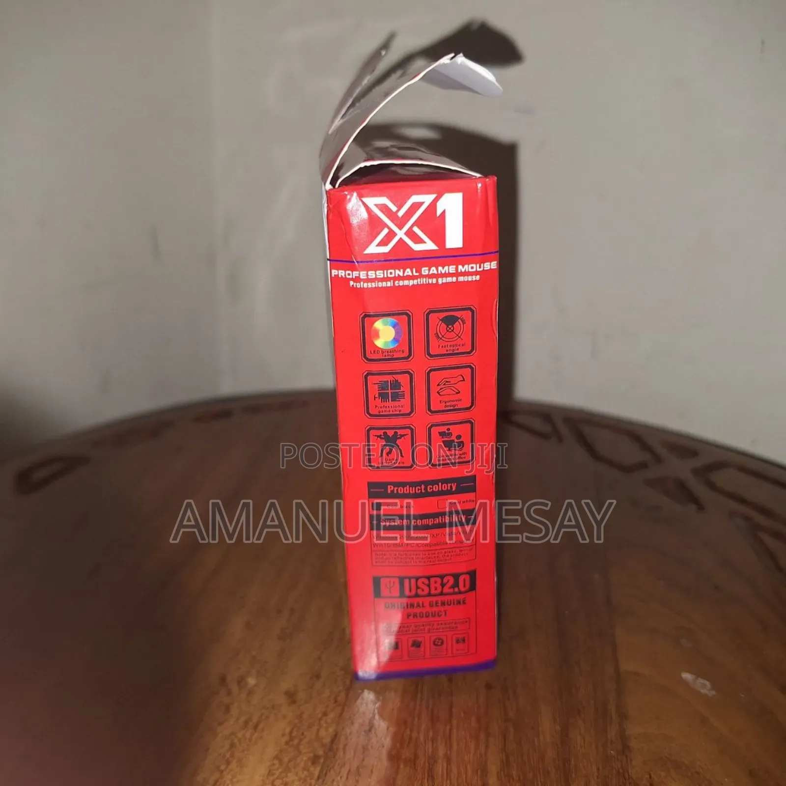 X1 Wired Gaming Mouse – RGB Lights | Brand New