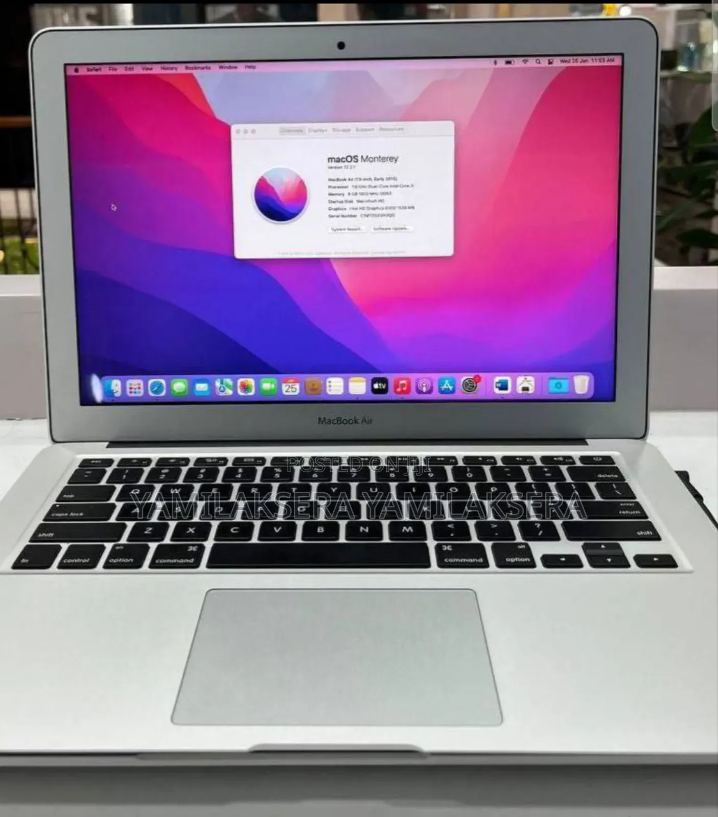 New Laptop Apple MacBook Air 2017 8GB Intel Core I7 SSD 256GB