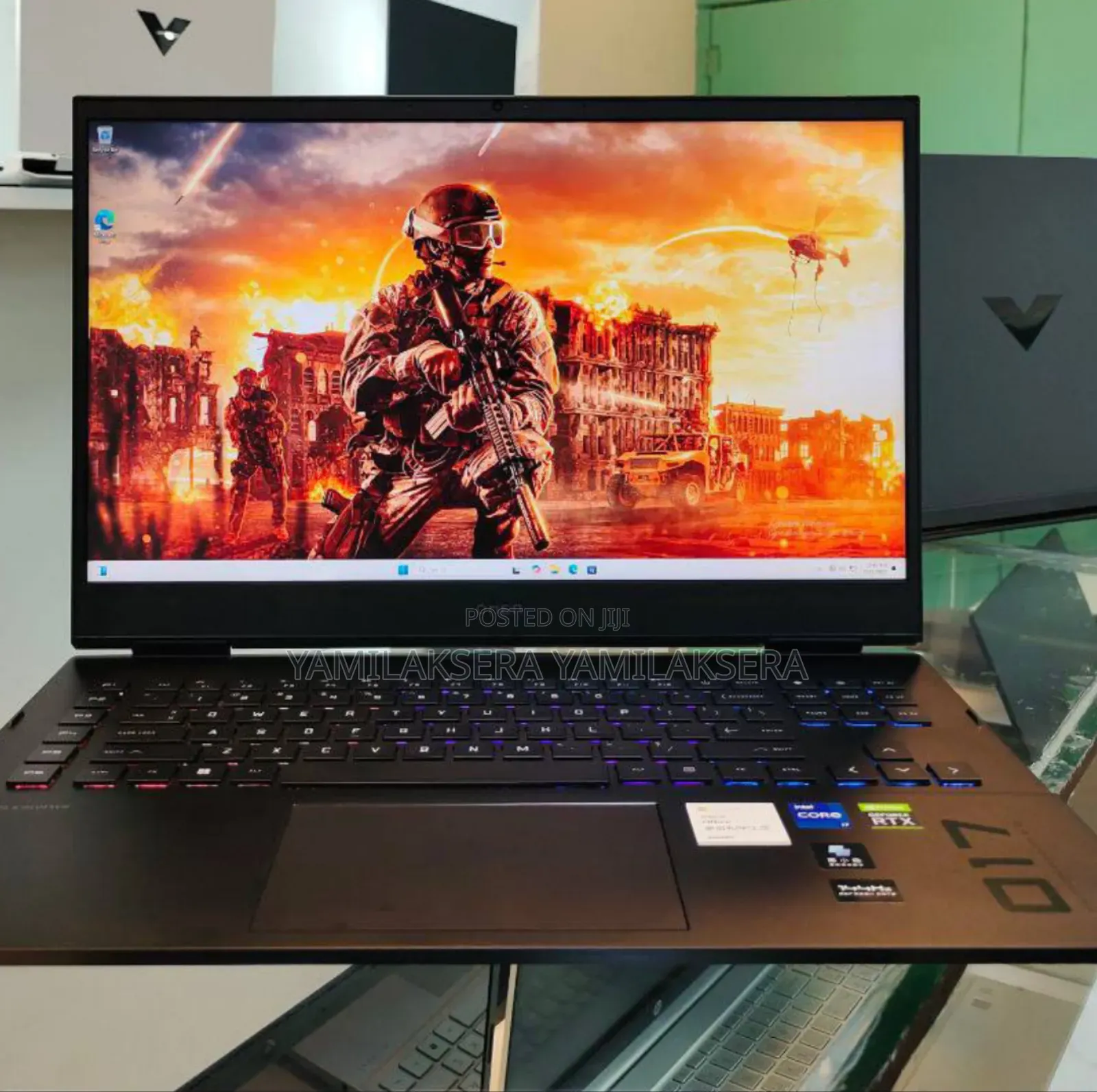 New Laptop HP Omen 17 16GB Intel Core I7 SSD 512GB