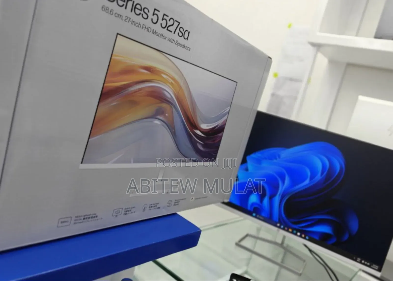 Hp 27” FHD Monitor – Series 5 (Model: 527sa)