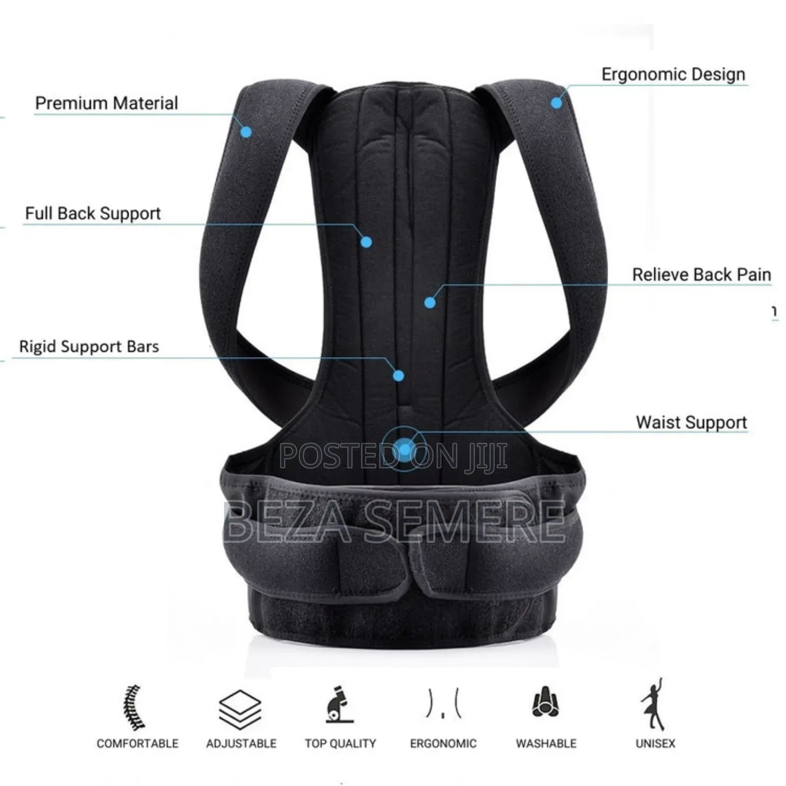 Posture Corrector Belt Adjustable Kefud