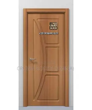 Photo - Premium Engineered Wooden Door Made Of Lime Stone Wood Fiber