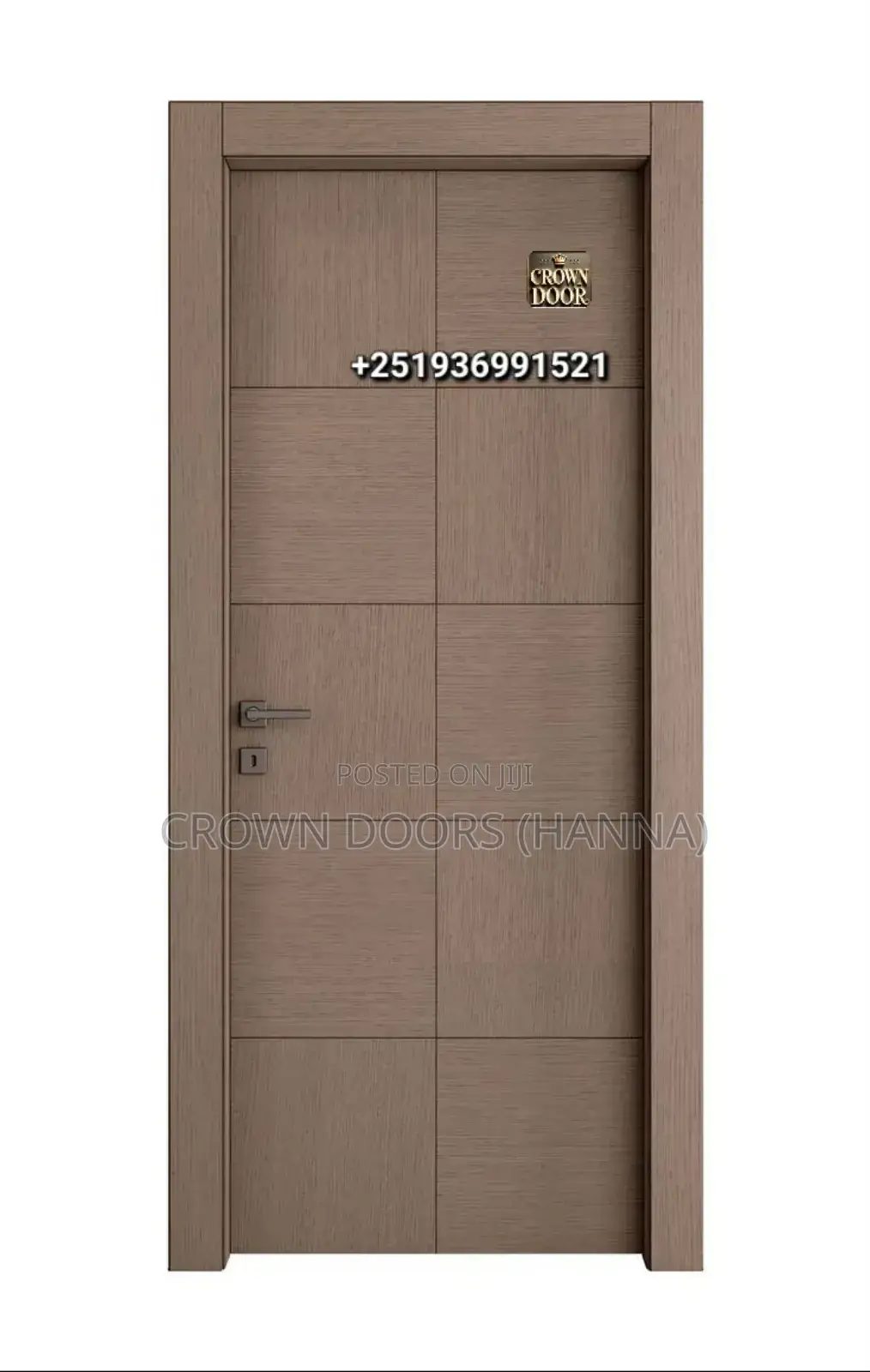 Premium Engineered Wooden Door Made Of Lime Stone Wood Fiber