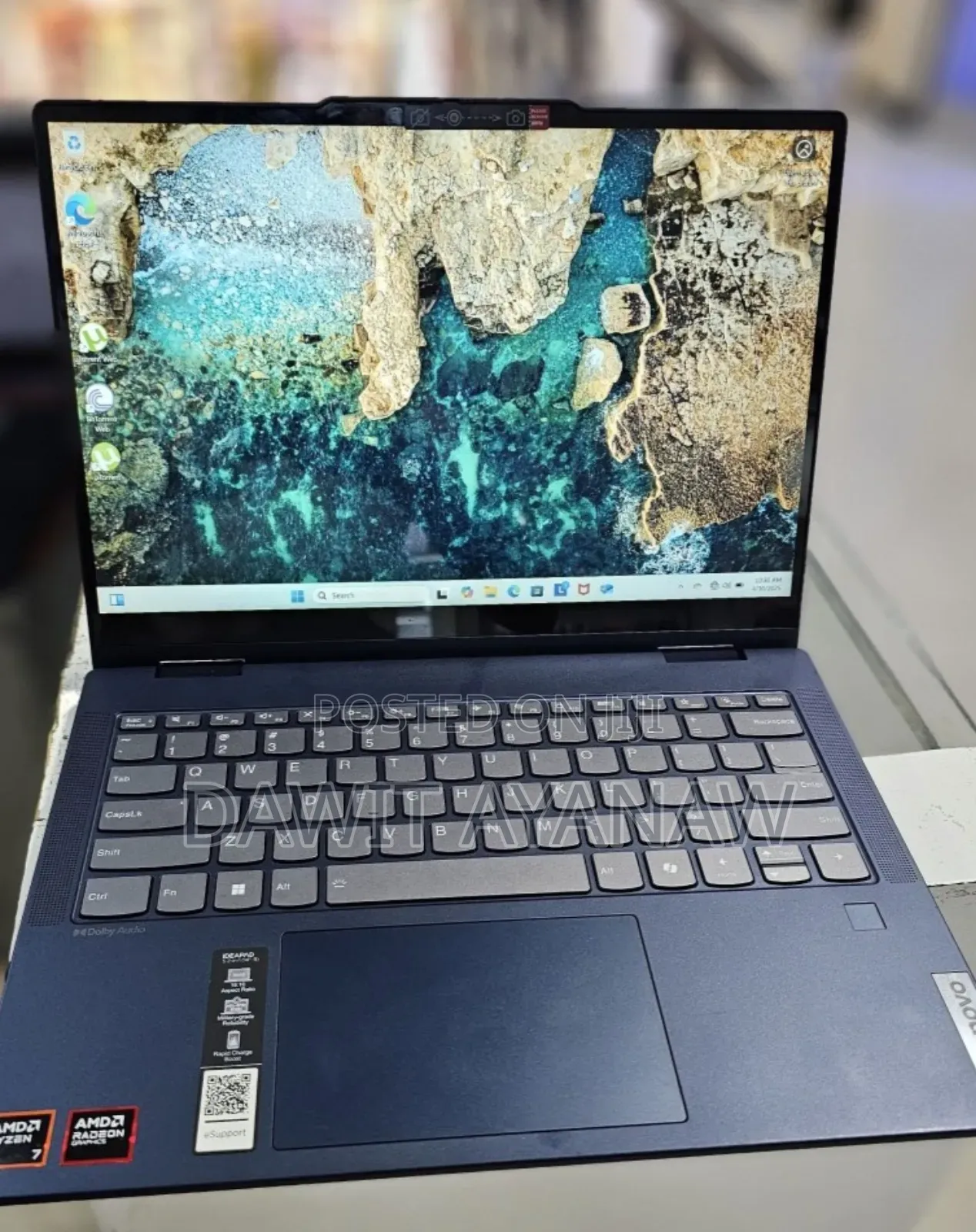 New Laptop Lenovo Ideapad 3 16GB AMD Ryzen 7 SSD 1T