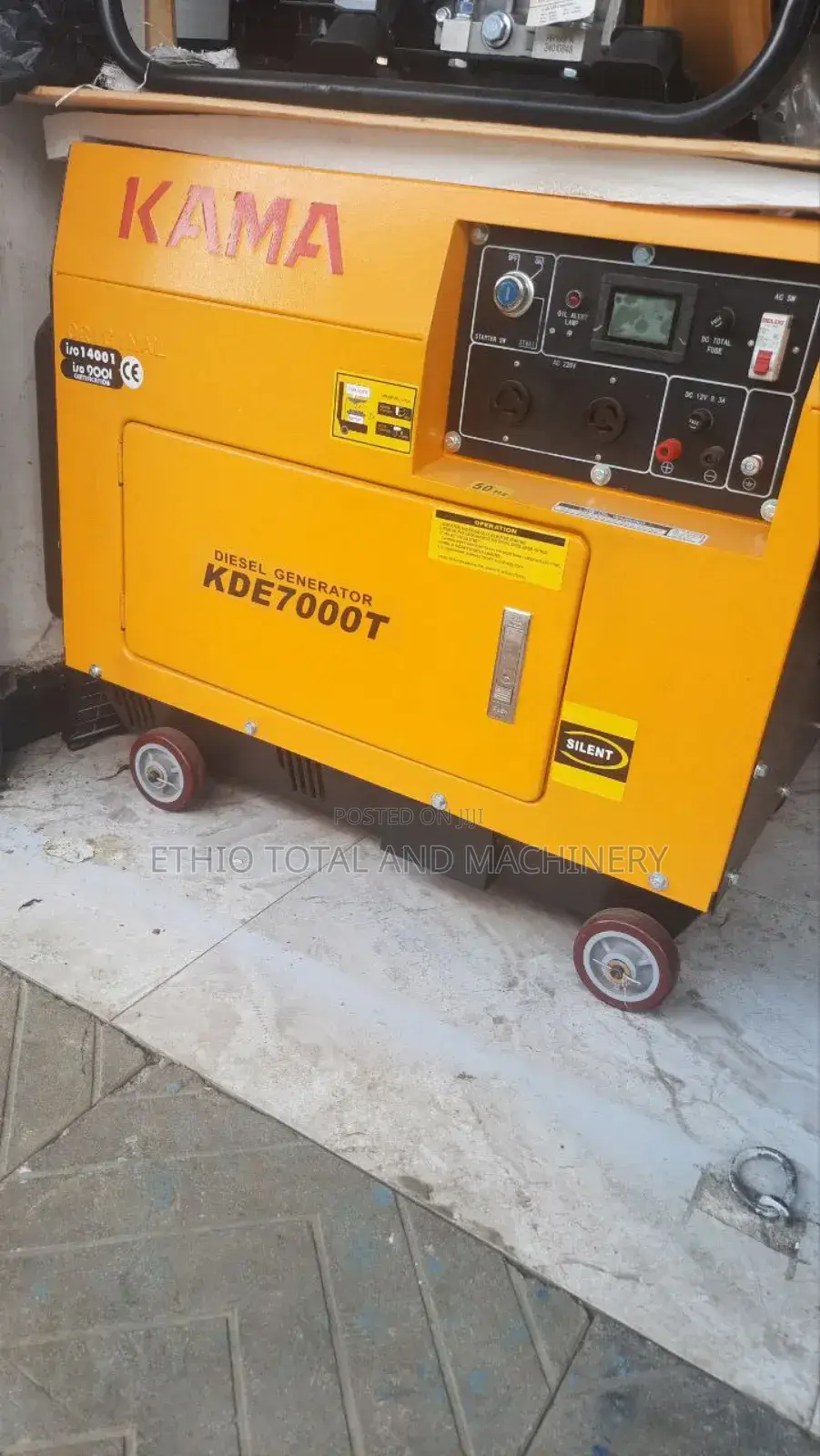 Kama Kde7000t Silent Diesel Generator.