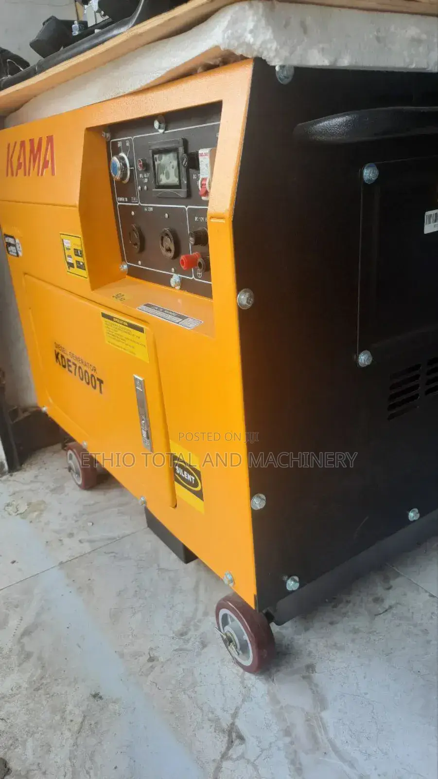 Kama Kde7000t Silent Diesel Generator.