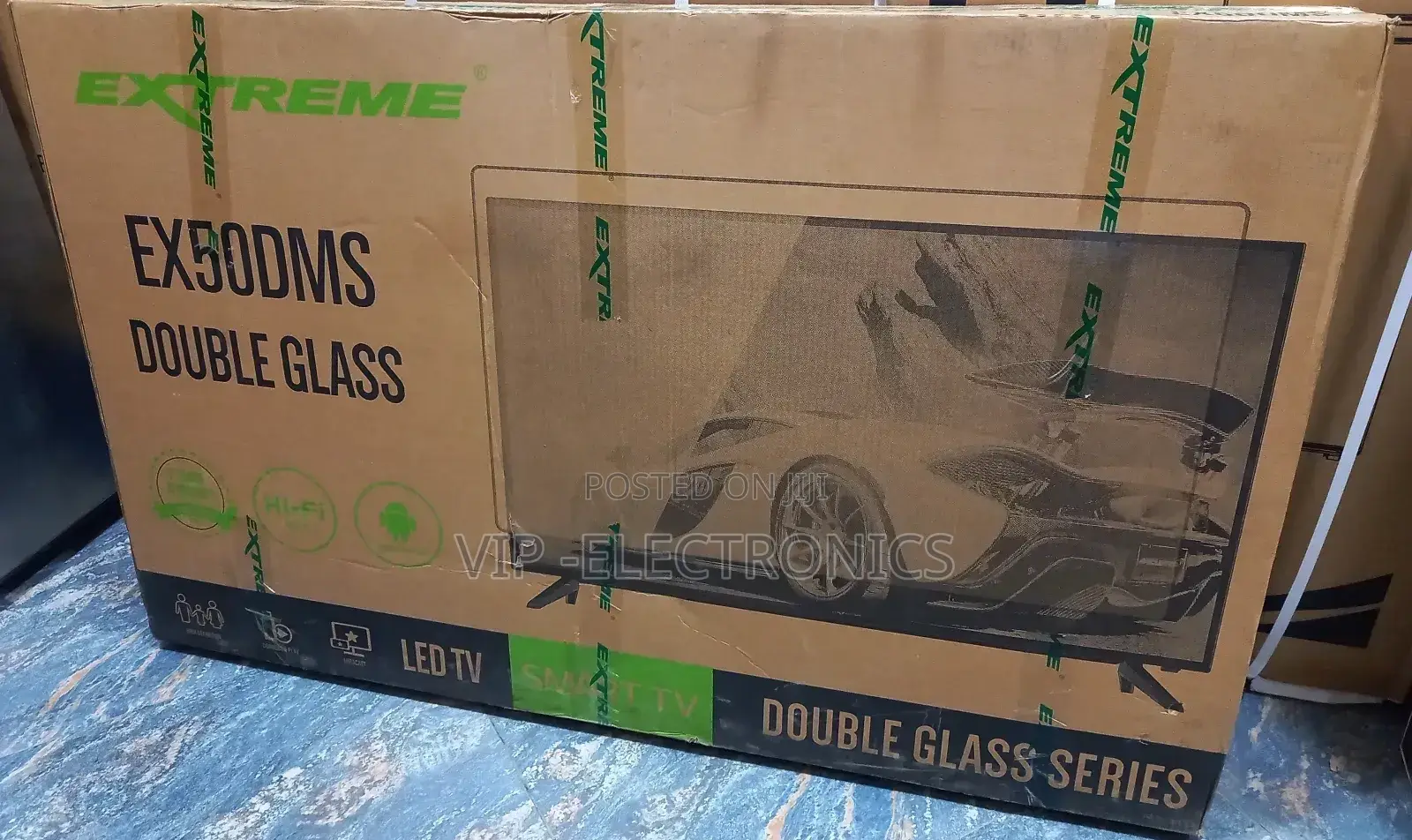 Extreme 50 Inch Tv Smart Android 12.0 New 2025 Products