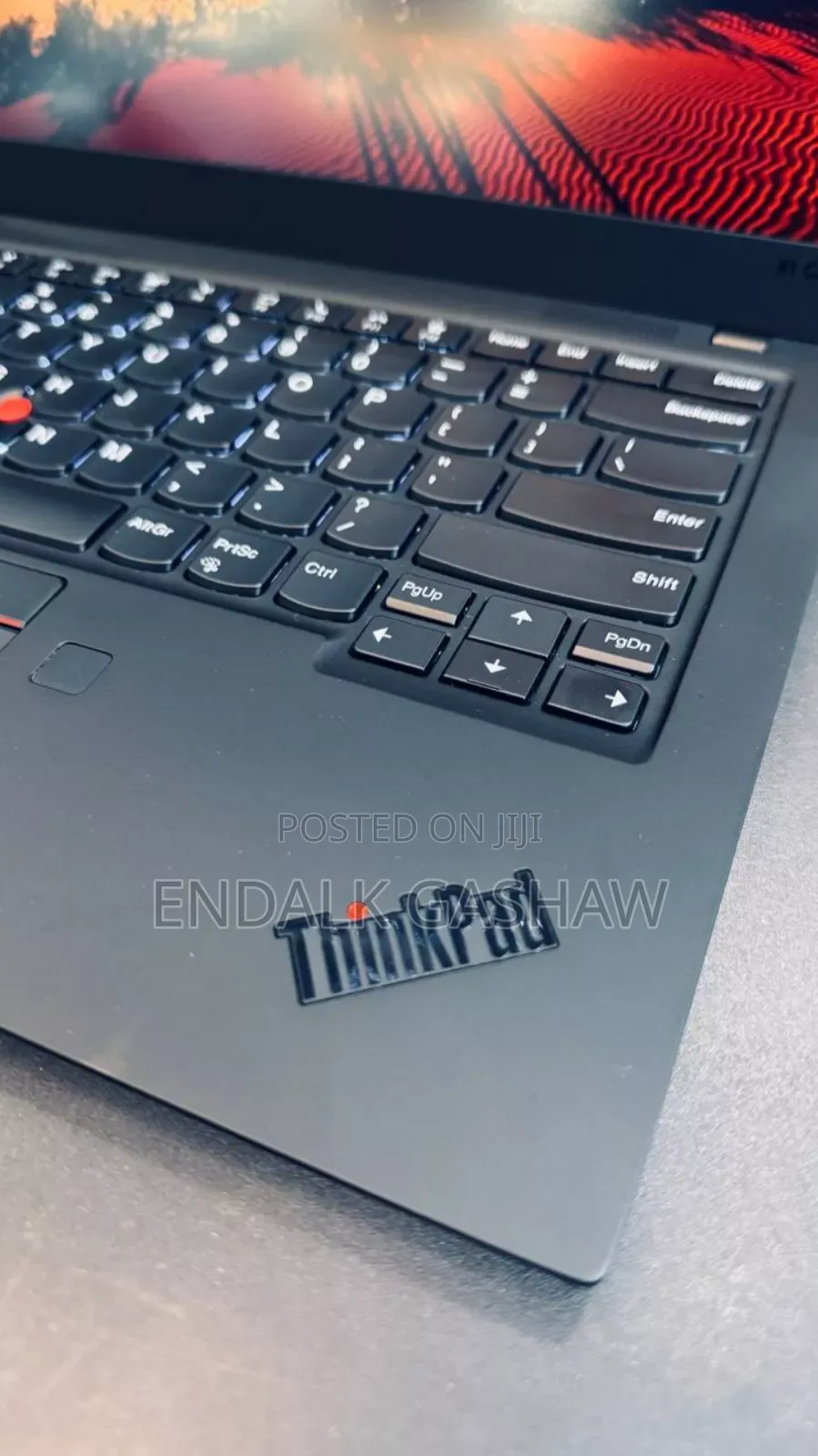 New Laptop Lenovo ThinkPad X1 Carbon 16GB Intel Core I5 SSD 512GB