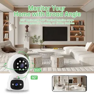 Stellar C402 Wifi and 4g Simcard Dual Lens Security Camera