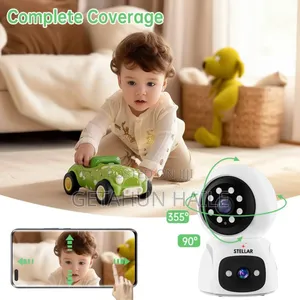 Stellar C402 Wifi and 4g Simcard Dual Lens Security Camera