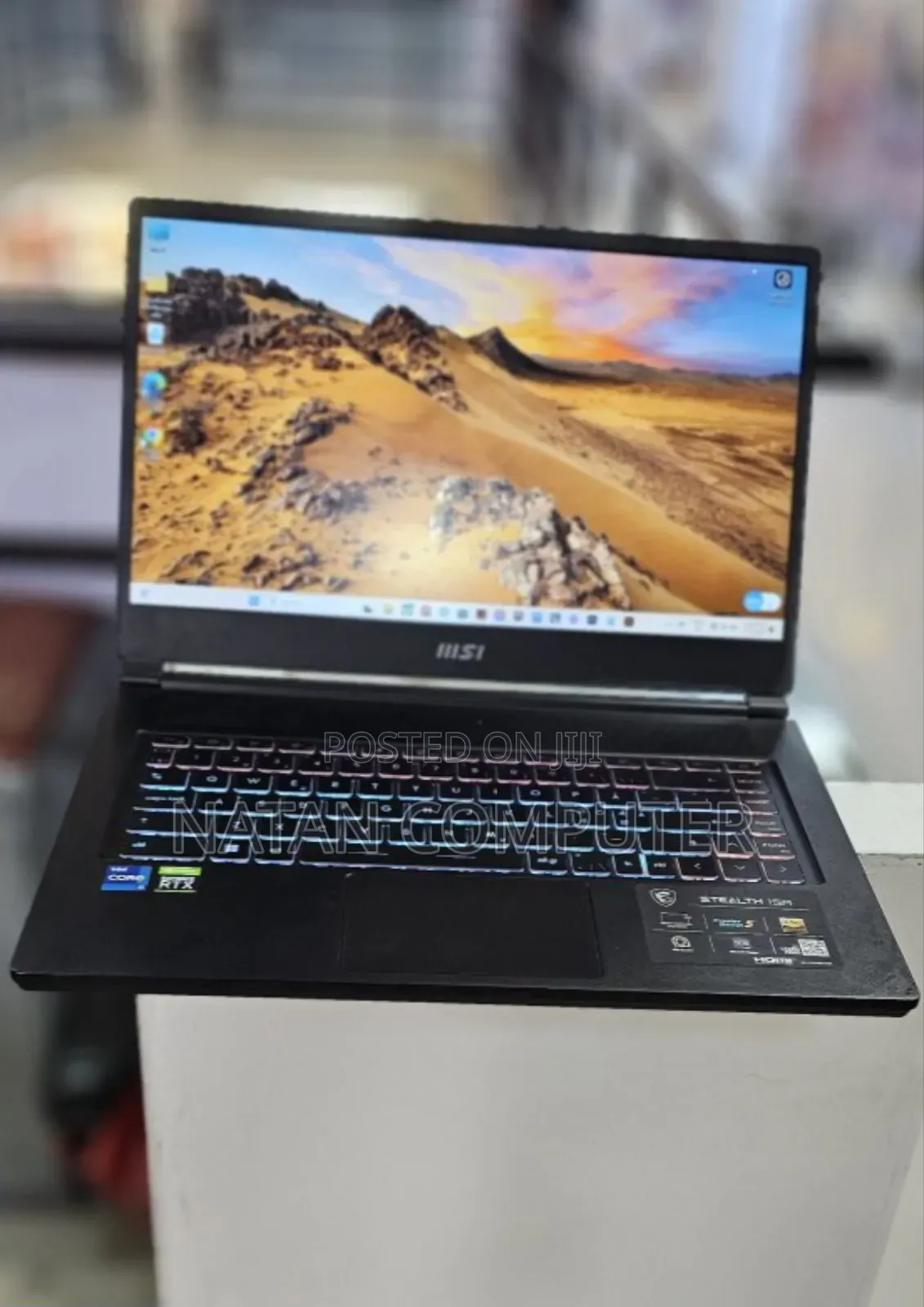 New Laptop MSI GS75 Stealth 16GB Intel Core i7 SSD 1T