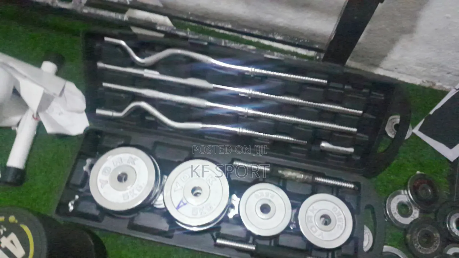 Get Fit Anywhere!( 55 Kg Adjustable Set)