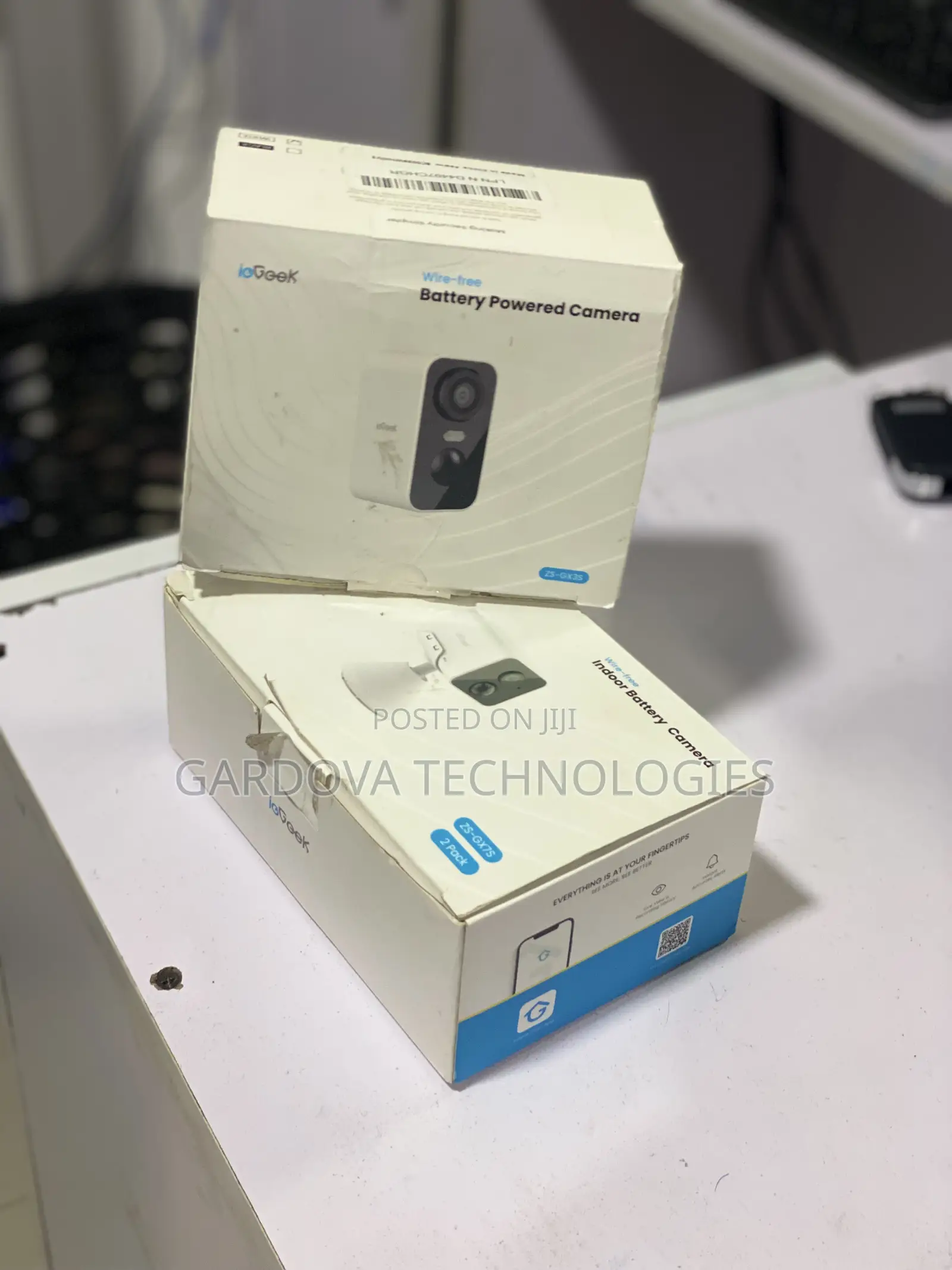 2 in One Wireless Battery Powered Security Camera