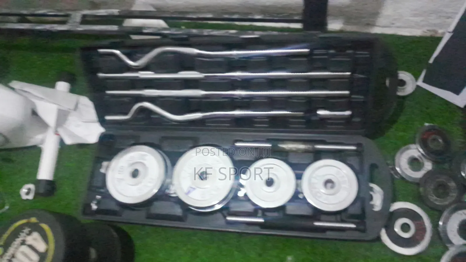 Professional Gym Kit at Home( ዳምፔልና ባርቤል)