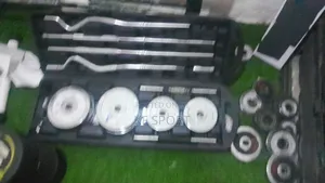 Professional Gym Kit at Home( ዳምፔልና ባርቤል)