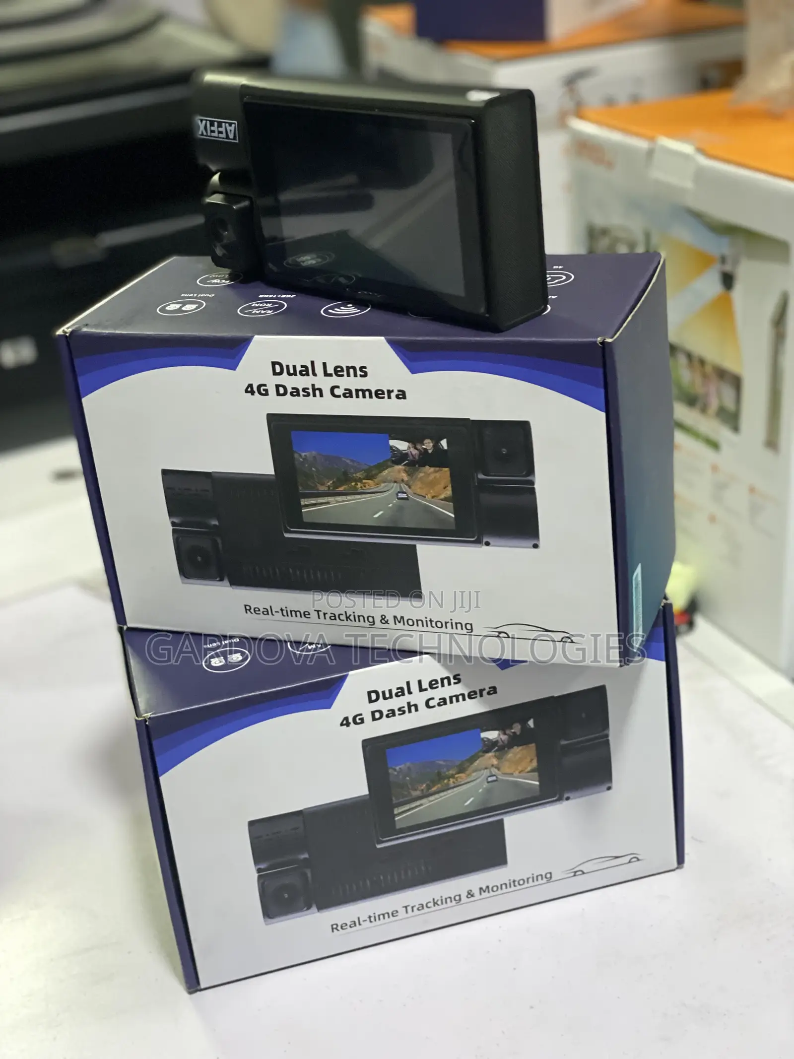 Dual Lens 4g Dash Camera – Real-Time Tracking Monitoring