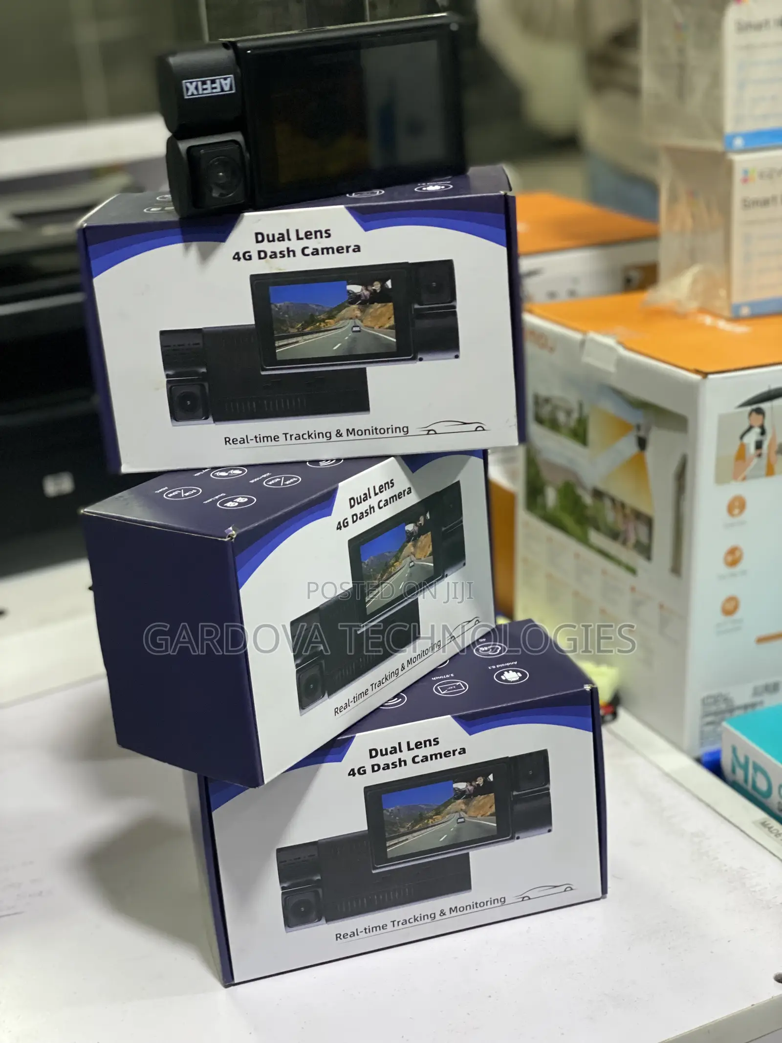 Dual Lens 4g Dash Camera – Real-Time Tracking Monitoring