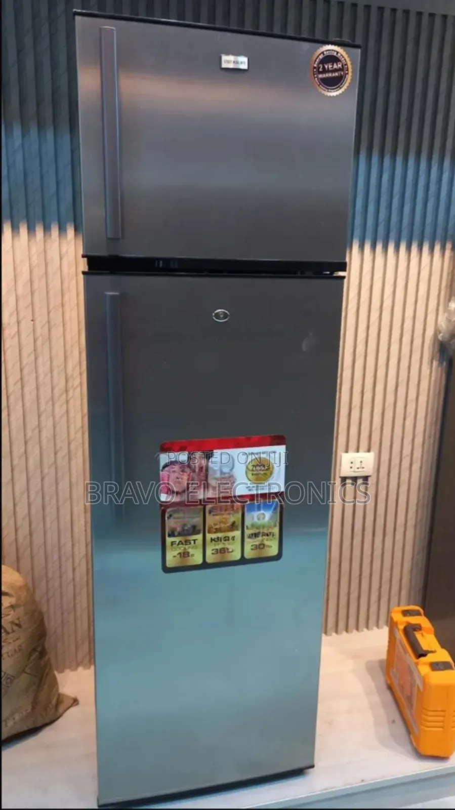Vistaslife Refrigerator 400l Smart Cooling, Stylish Living!