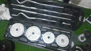 Photo - Your Home Gym Starter Pack ( Dumbbell And Barbell Set)