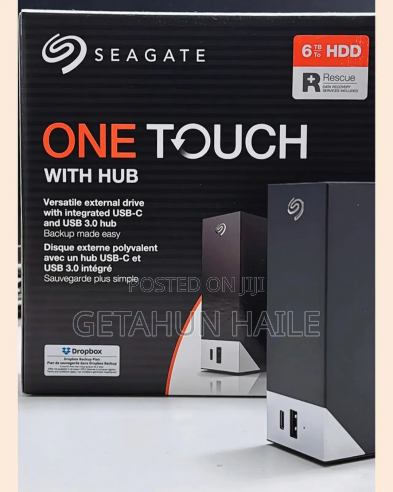 Seagate 6tb One Touch External Hard Drive (6tb Hard Disk)