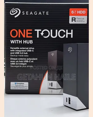 Photo - Seagate 6tb One Touch External Hard Drive (6tb Hard Disk)