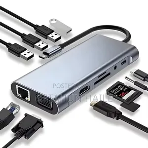 11 in 1 Type C to Hdmi Usb Hub