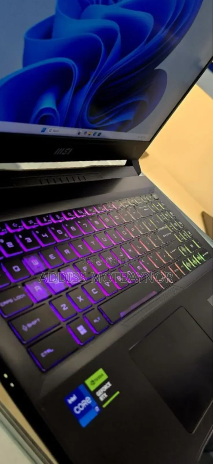 New Laptop MSI GF63 16GB Intel Core I7 SSD 1T