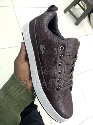 Photo - Lacoste High Master Quality Flat Lather Shoes for You