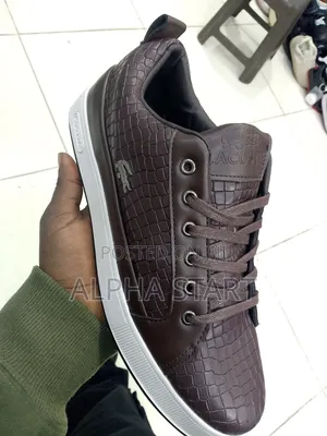 Lacoste High Master Quality Flat Lather Shoes for You