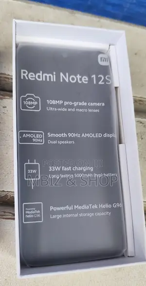 New Xiaomi Redmi Note 12S 256 GB