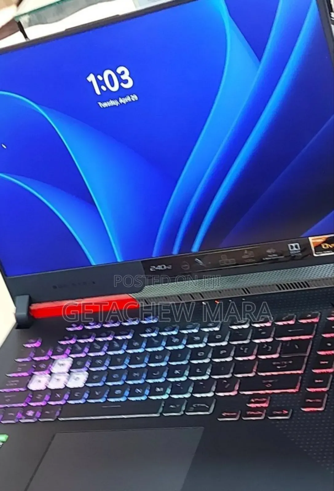 New Laptop Asus ROG Strix G15 16GB AMD Ryzen 7 SSD 1T