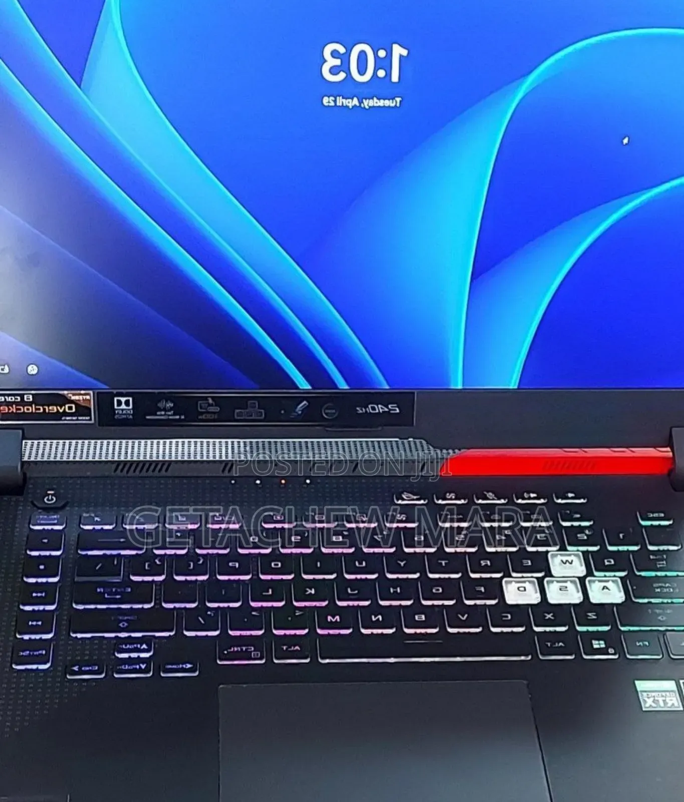 New Laptop Asus ROG Strix G15 16GB AMD Ryzen 7 SSD 1T