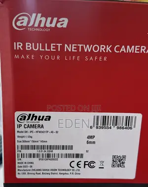 4mp Lite Ir Fixed 80m Bullet Camera