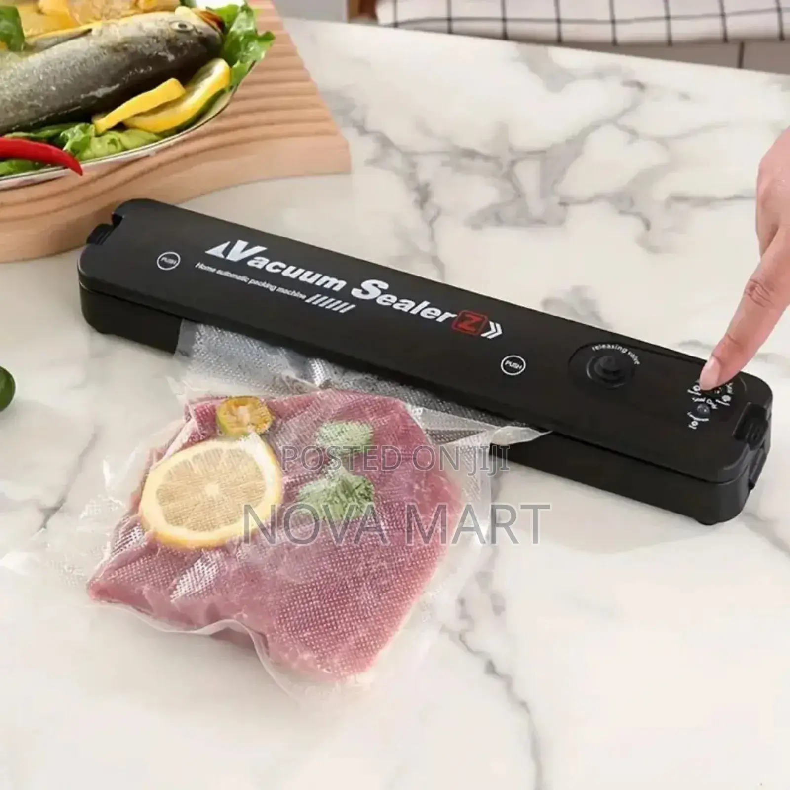 Automatic Vacuum Sealer Machine የላስቲክ ማሸጊያ