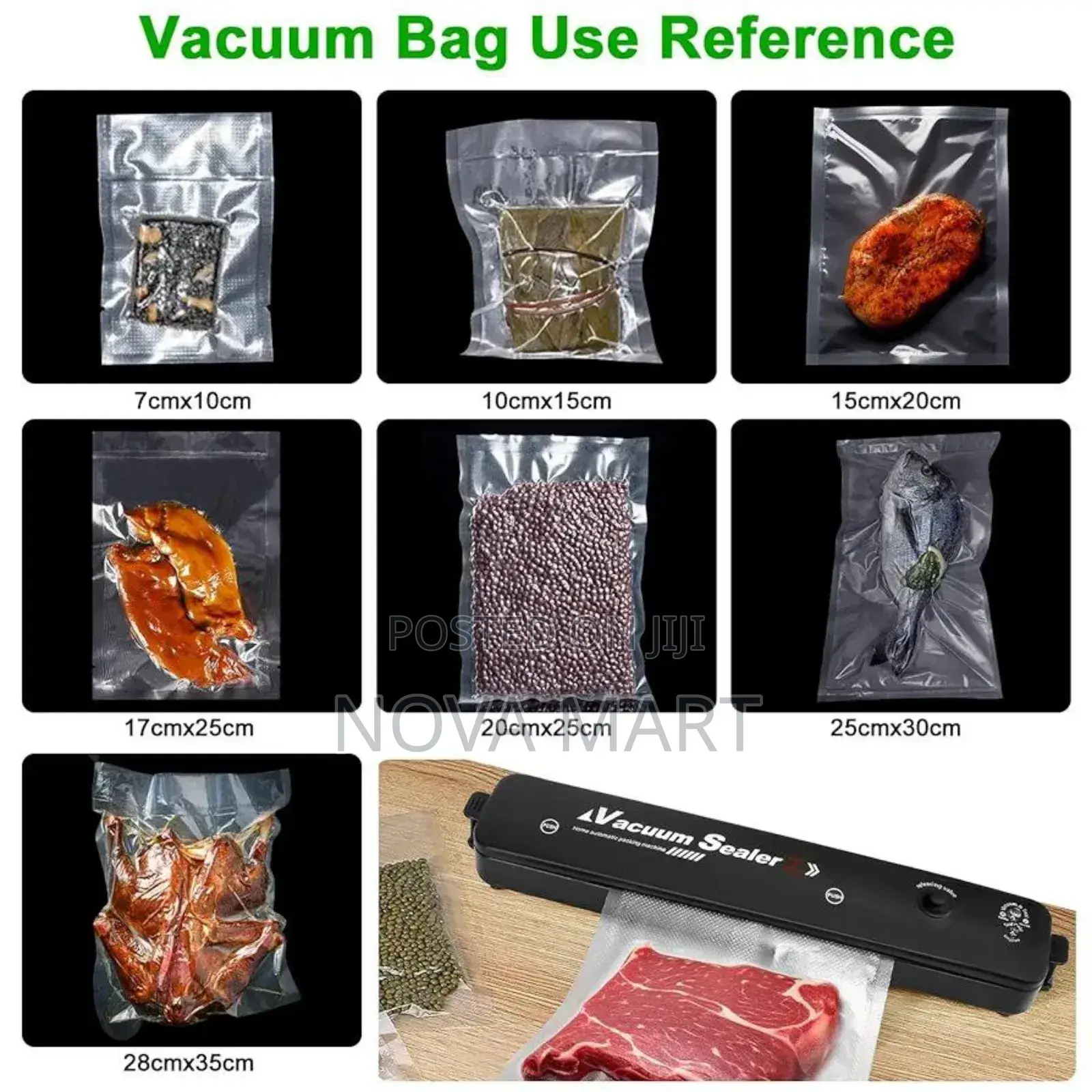 Automatic Vacuum Sealer Machine የላስቲክ ማሸጊያ