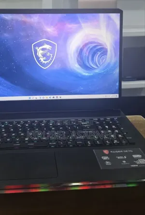 New Laptop MSI Raider GE76 12UGS 16GB Intel Core I9 SSD 1T