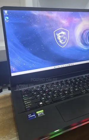 New Laptop MSI Raider GE76 12UGS 16GB Intel Core I9 SSD 1T