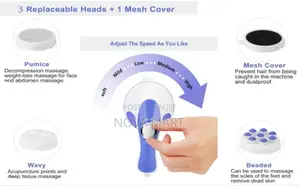 4 Head-Mounted Switches Massagers