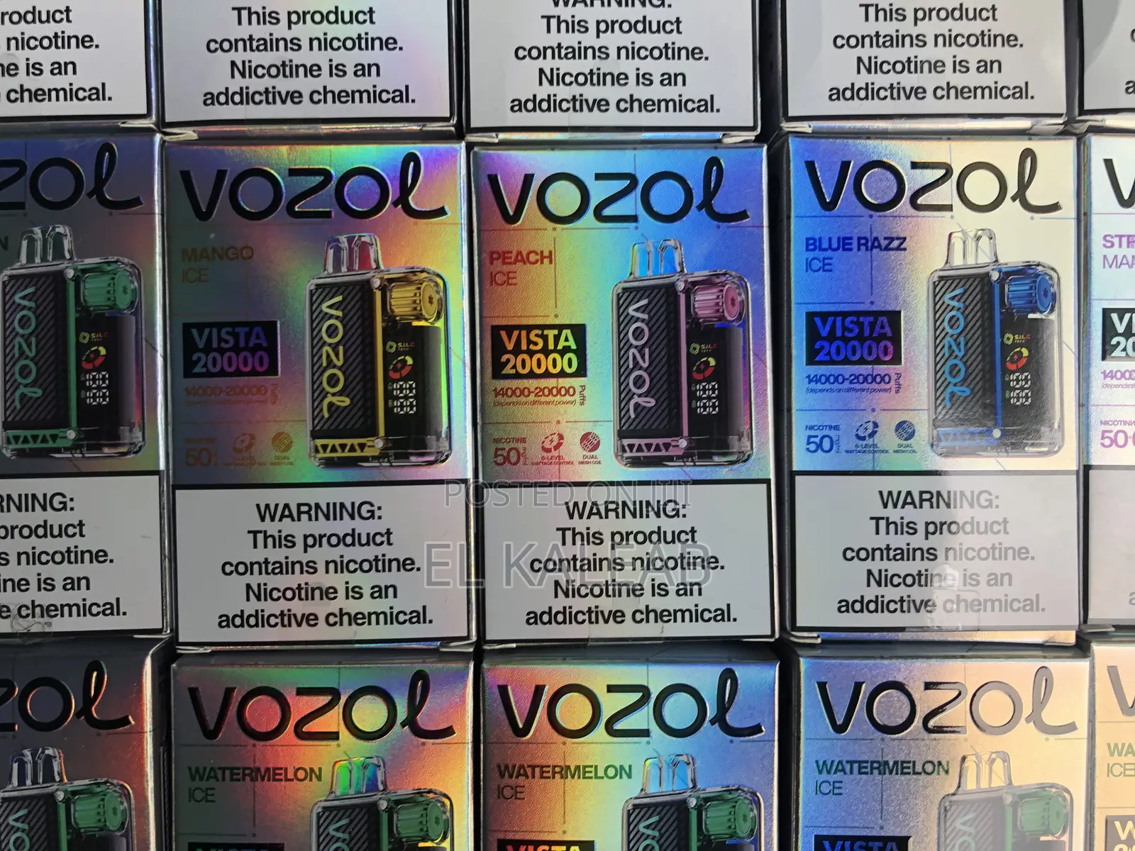 Vozol Vapes in All Addis