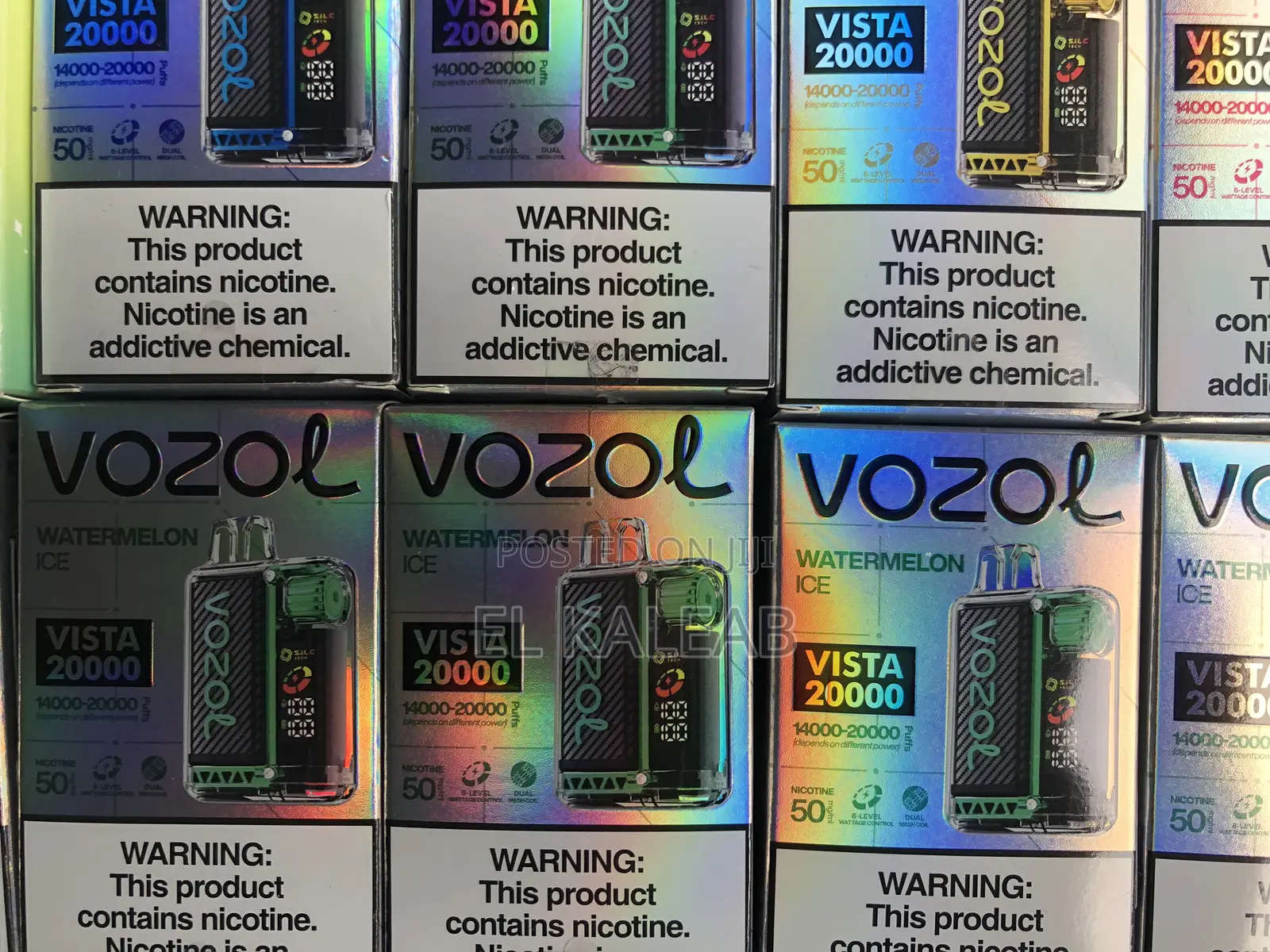 Vozol Vapes in All Addis