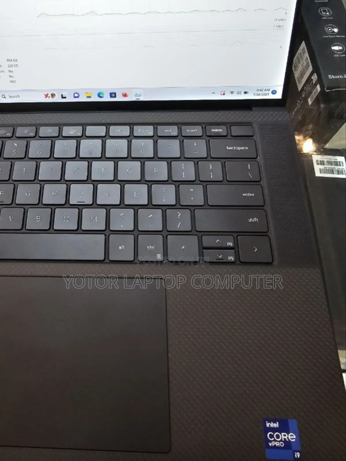 New Laptop Dell Precision 5550 32GB Intel Core I9 SSD 1T