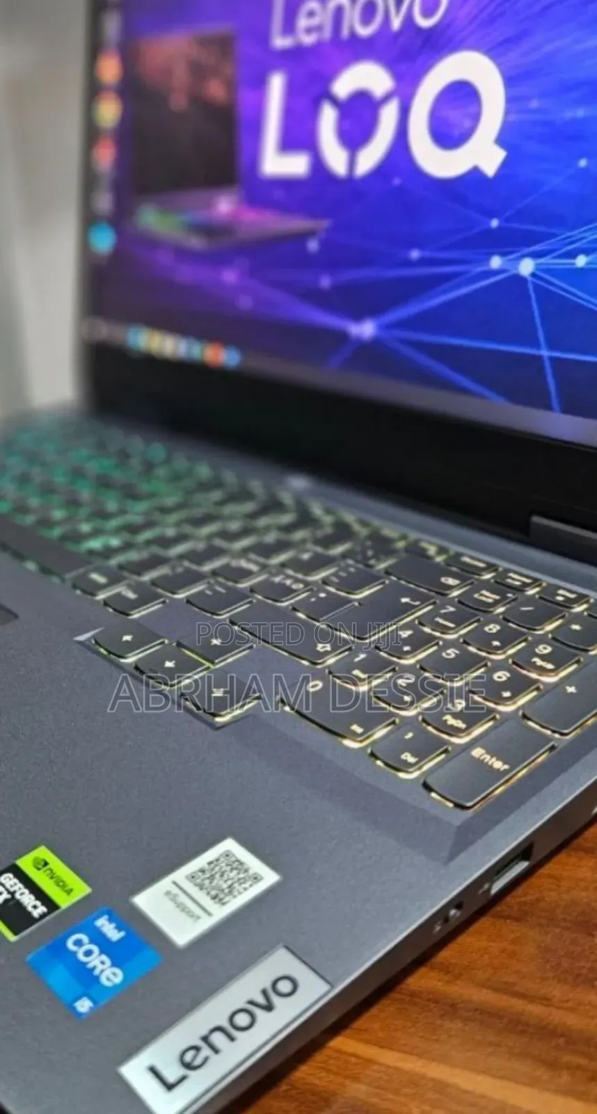 New Laptop Lenovo LOQ 15IRH8 16GB Intel Core I5 SSD 512GB