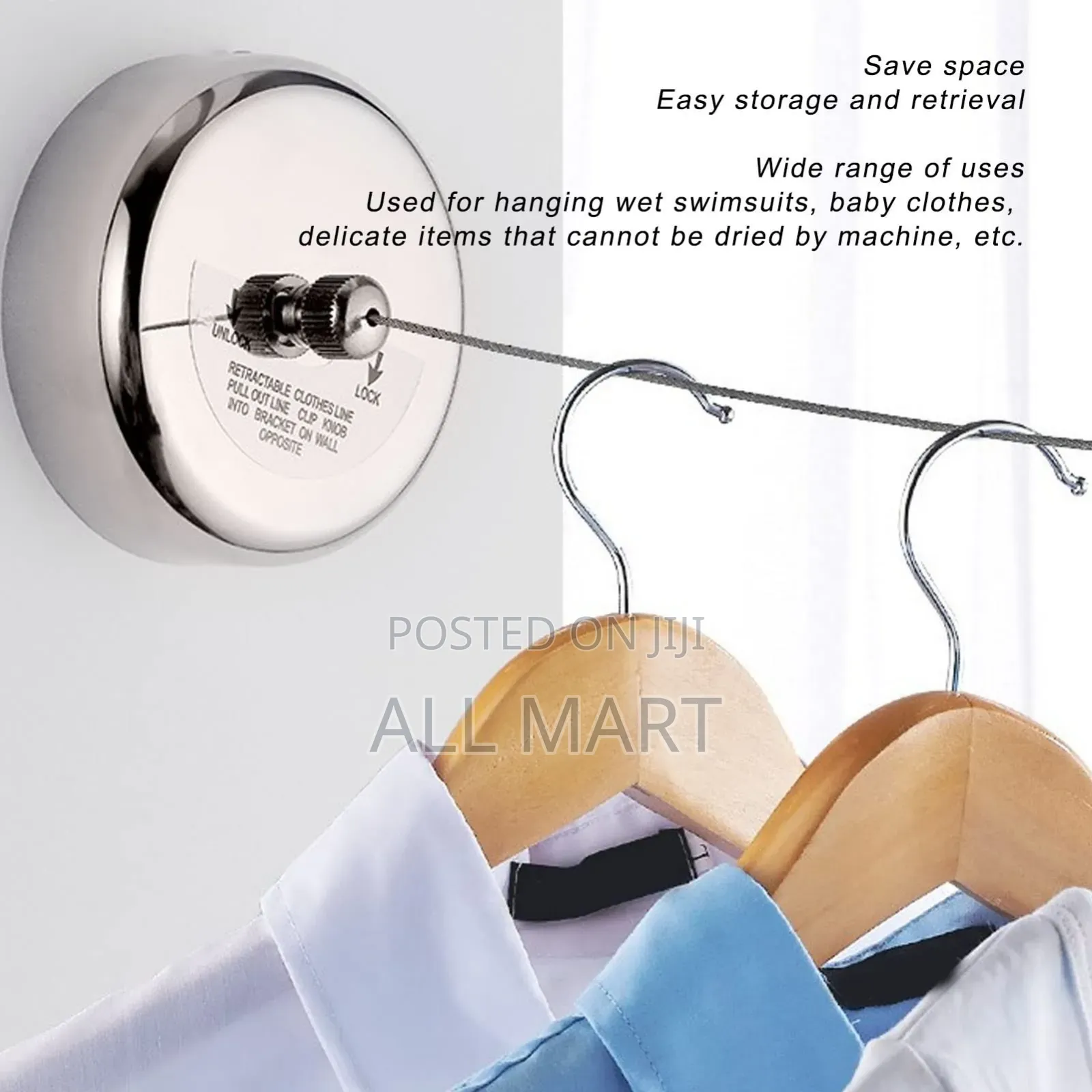 Retractable Clothline Rope