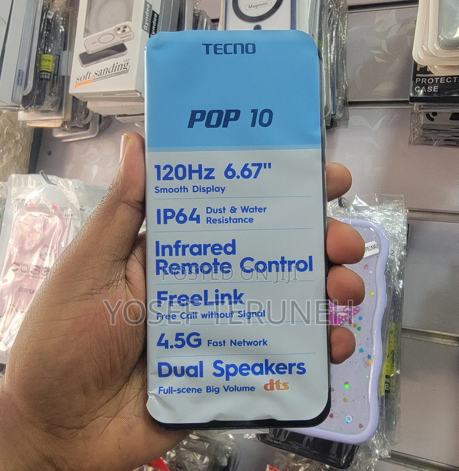 New Tecno Pop 10 128 GB Black