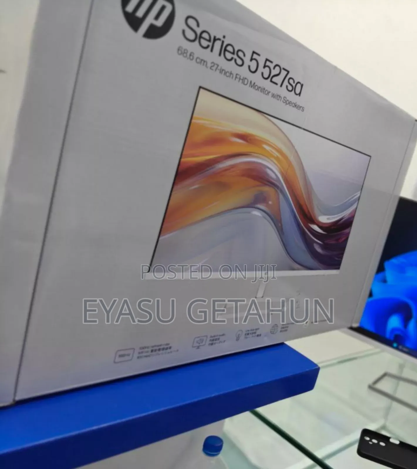 Hp 27” FHD Monitor – Series 5 (Model: 527sa)