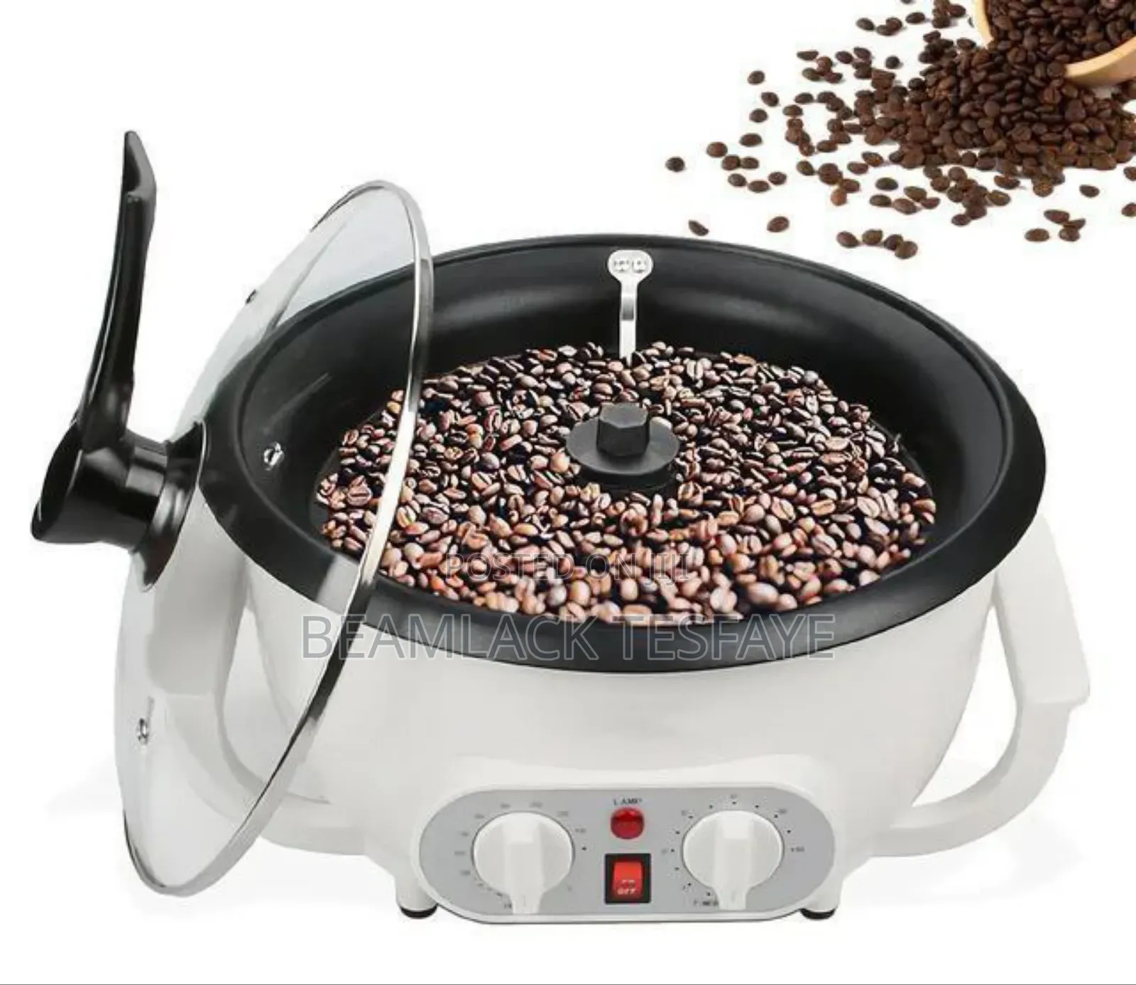 በሁለት አይነት አማራጭ የቡና መቁያ Sonifer Coffee Roaster
